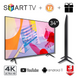 Телевизор Smart TV 34"(86 см) Android 11 LED WIFI 4K Смарт ТВ 2024