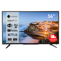 Телевизор 56" (142 см) Smart TV LED WIFI Android 11(2023) Смарт ТВ