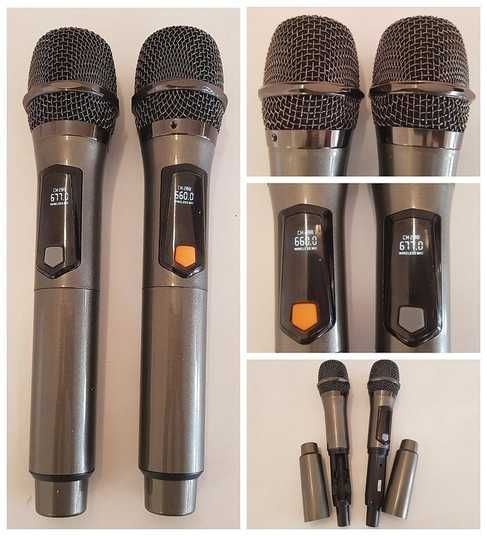 Колонка акумуляторна ZXX-5508/1000W портативна з 2 мікрофонами USB