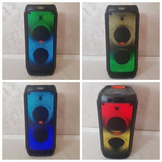 Колонка акумуляторна ZXX-5508/1000W портативна з 2 мікрофонами USB
