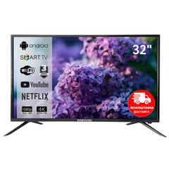 Телевизор 32" (82 см) Smart TV 4K Android 11 LED WIFI Смарт ТВ 2023