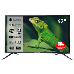Телевизор 42" (107 см) Smart TV LED WIFI Android 9 Смарт ТВ