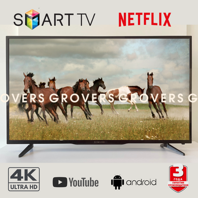 Телевизор 56" (142 см) 4K Smart TV LED WIFI Android 13 СмартТВ 2024