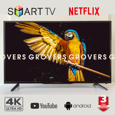 Телевизор 56" (142 см) 4K Smart TV LED WIFI Android 13 СмартТВ 2024