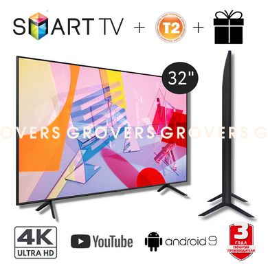 Телевізор 32" (82 см) Smart TV Android 9 LED WIFI Смарт ТB 2022