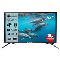 Телевизор 43" (109 см) Smart TV 4K LED WIFI Android 11 Смарт ТВ 2023