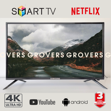 Телевизор 32" (82 см) 4K Smart TV Android 13 LED WIFI Смарт ТВ 2024